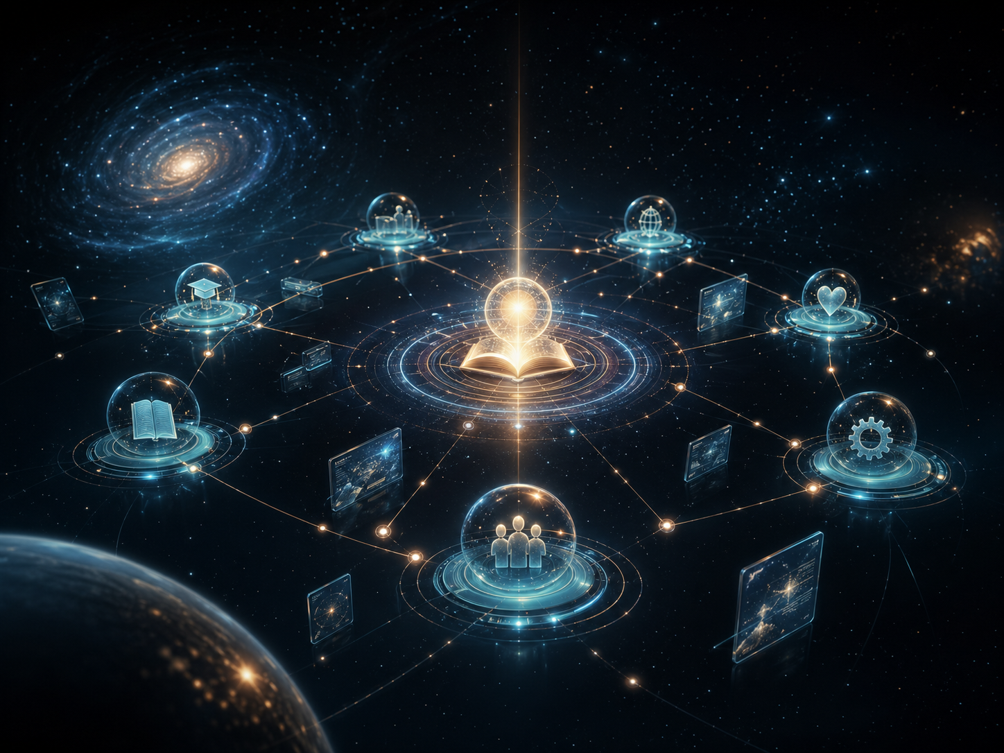 Abstract community constellation